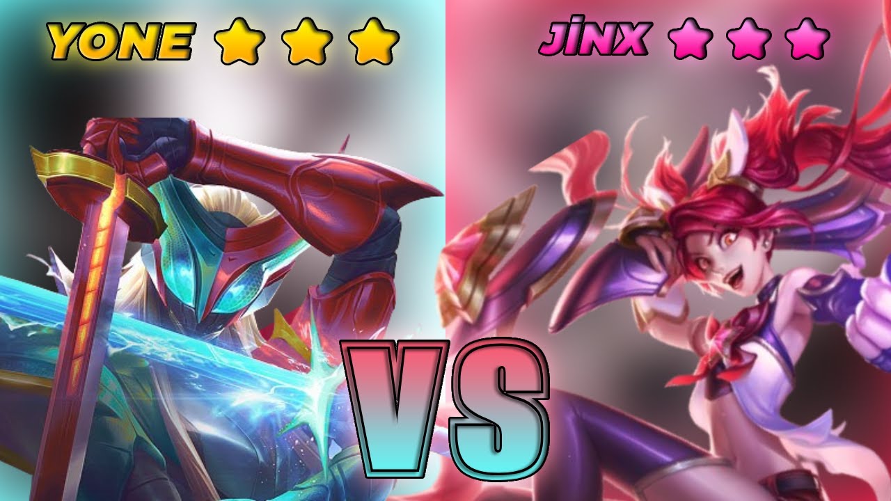 BU NASIL LOBİ JİNX 3 ⭐⭐⭐ VS YONE 3⭐⭐⭐ | TFT SET 15