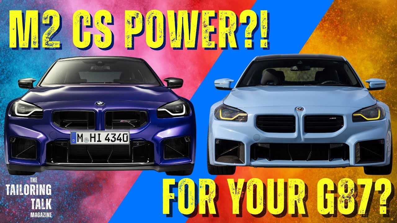 BMW M2 G87 DME Flash Tune - M2 CS Power for Your Standard M2!