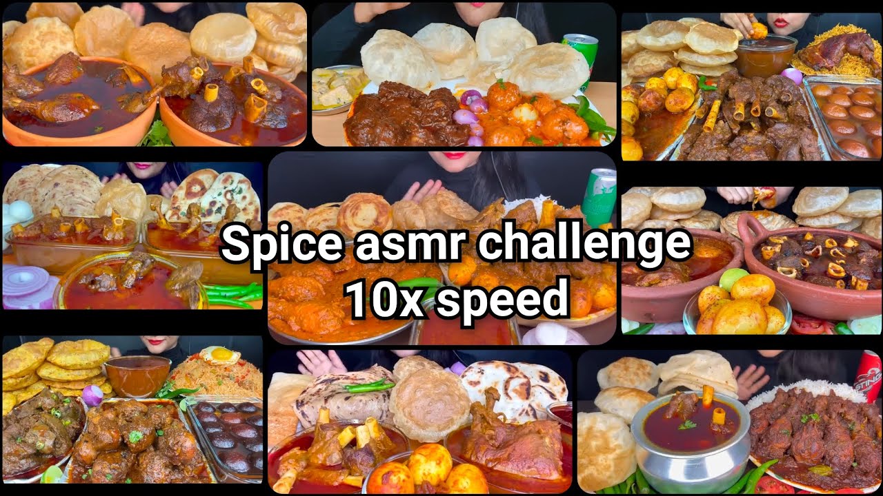 Lots of spicy food eating challenge_food asmr_spicy asmr_lk foodieasmr