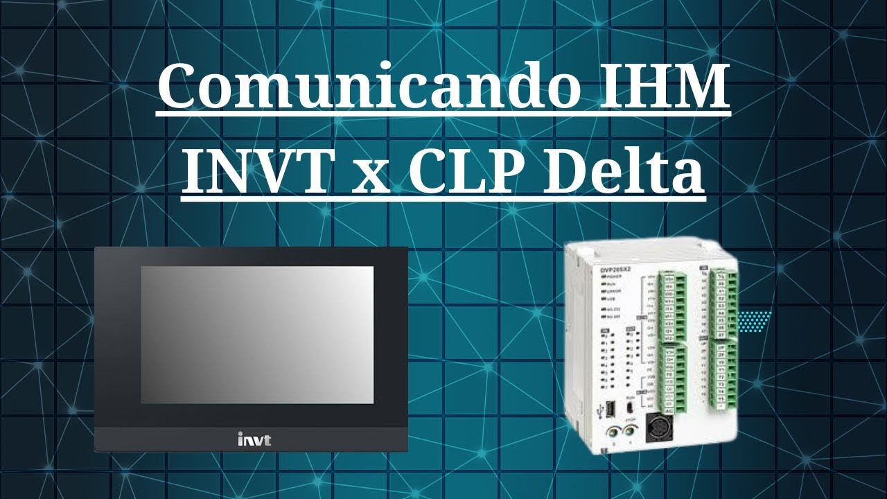 Como comunicar IHM INVT/SAMKOON com CLP Delta DVP via RS232