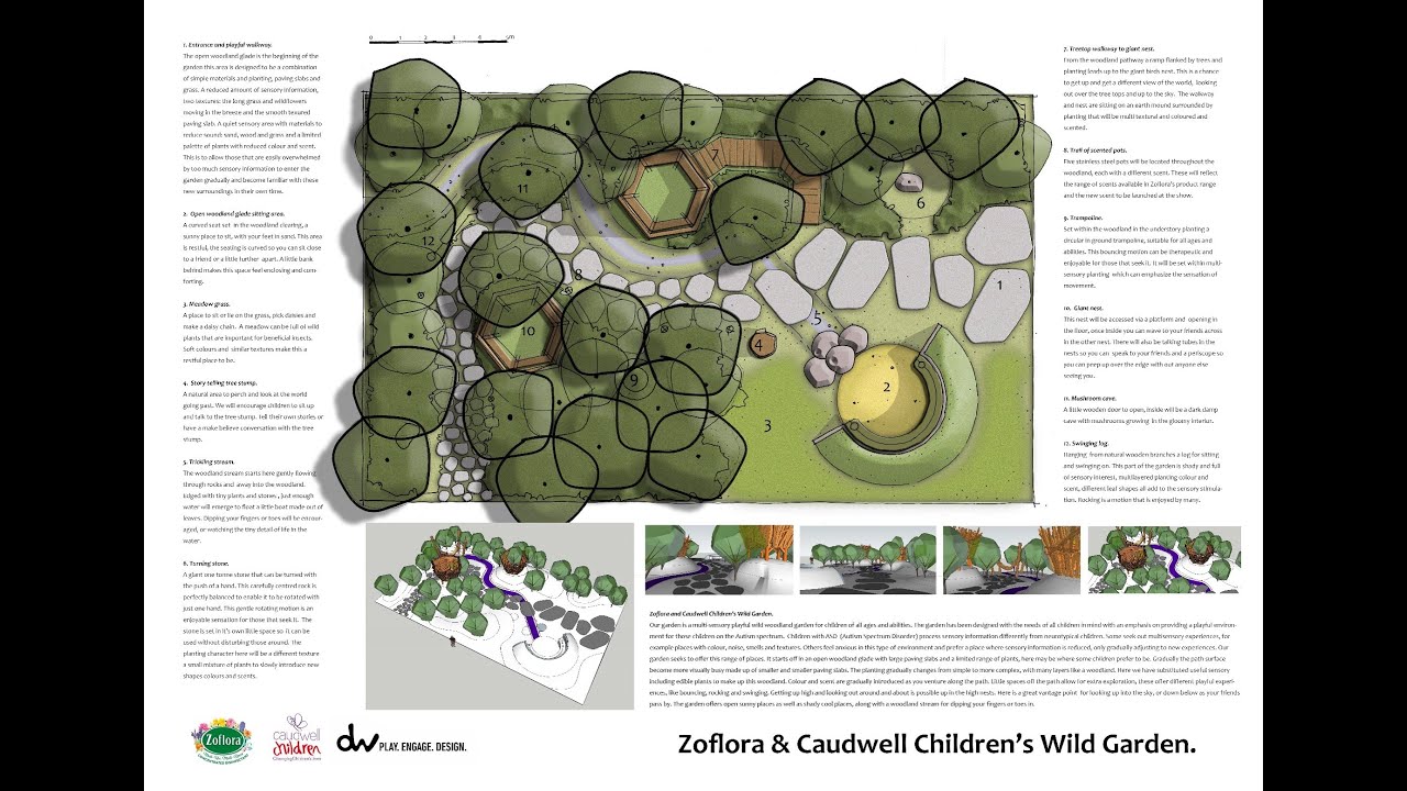 RHS Hampton 2017 - Zoflora & Caudwell Children's Wild Garden by Adam White & Andree Davies