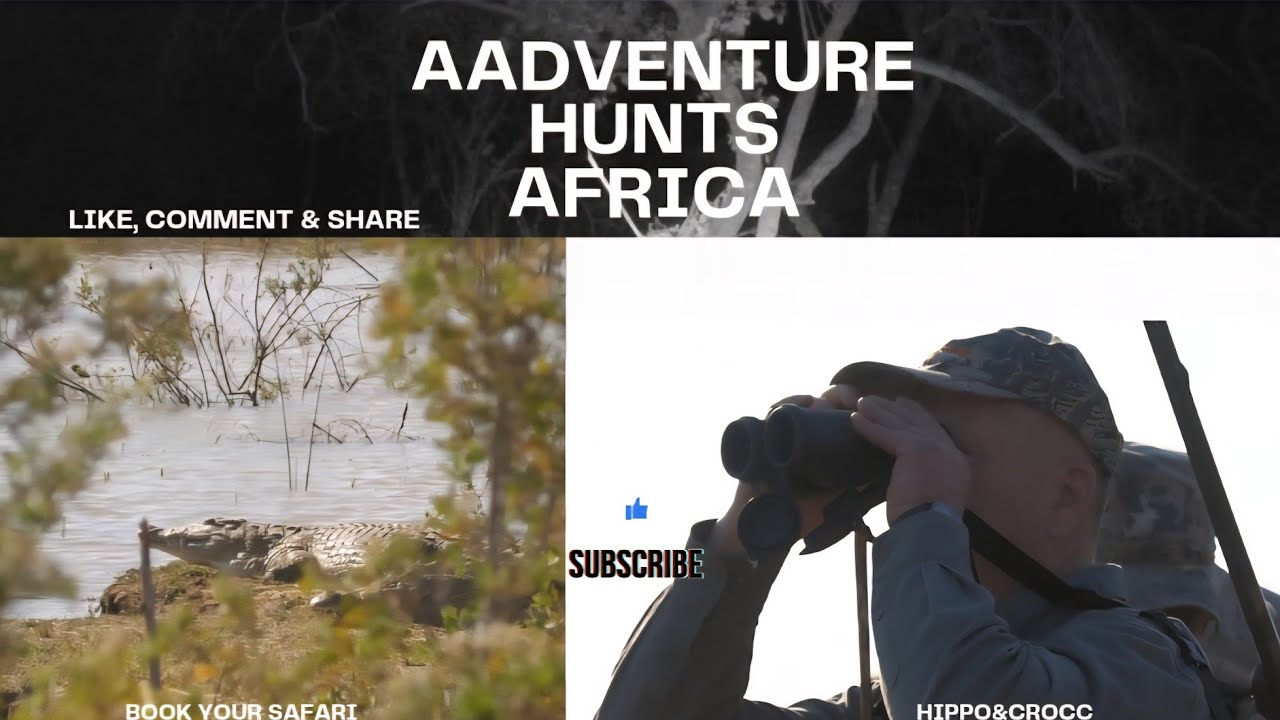 Full video Hippo &Crocc in Zimbabwe 🇿🇼 