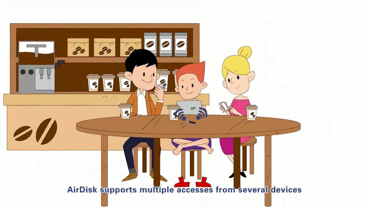 AirDisk A4 Wireless USB Drive
