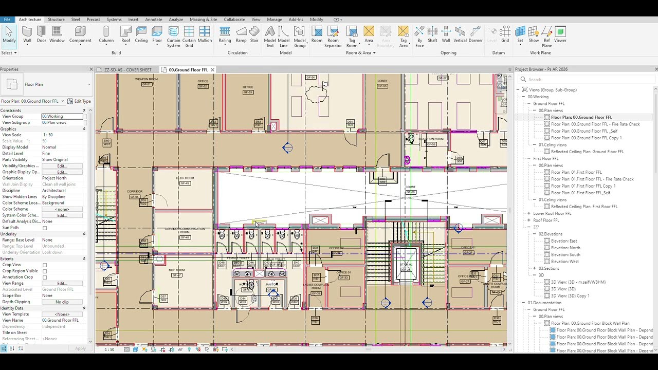 Alien Class *** Revit Filters, Copy Monitor, Visibility/Graphics***Free Tutorial For Revit Beginners