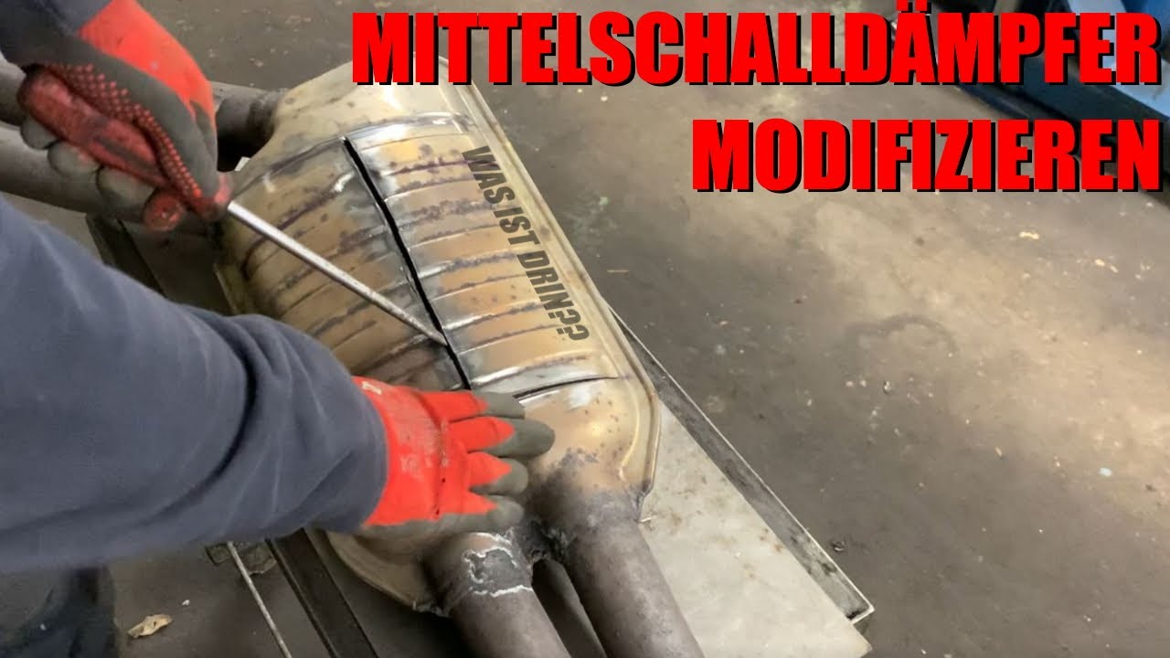 BMW E46 330 Ci | Mittelschalldämfer modifizieren! (Neu packen) | Lohnt sich der Aufwand?