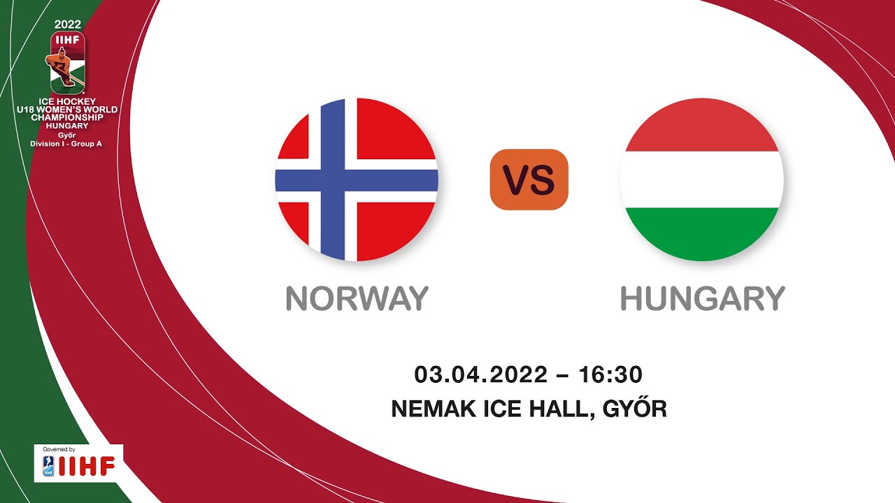 2022 IIHF U18 Women's World Championship Division I/A: Norway - Hungary