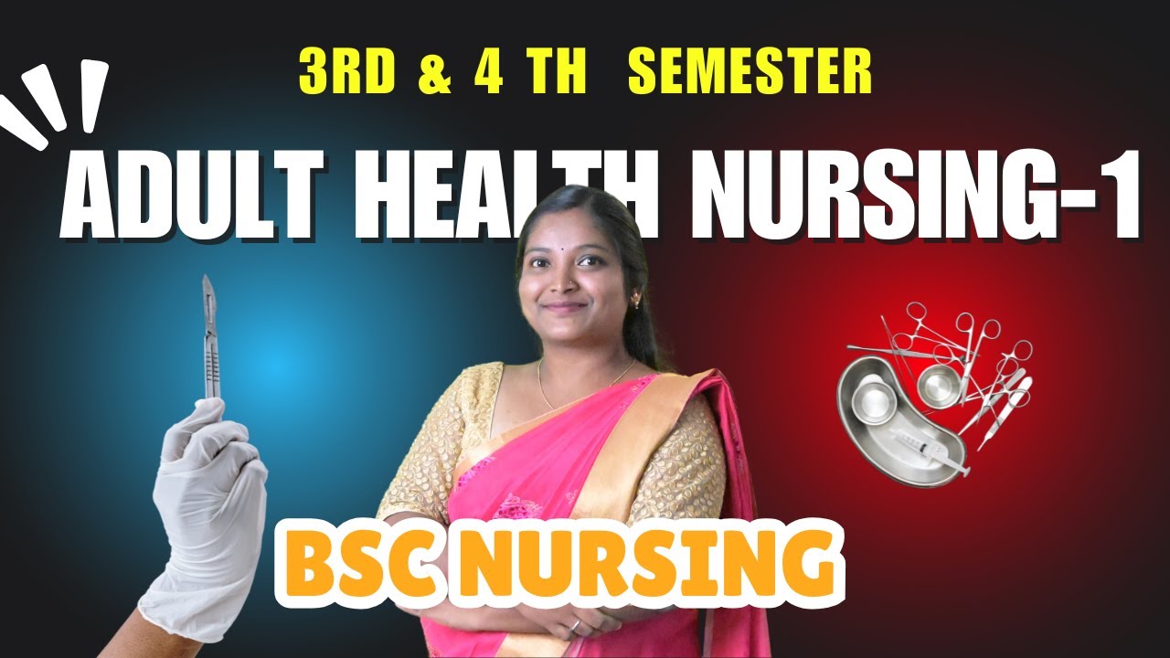 Adult Health Nursing I( AHN 1)- Complete Revision | Exam Tips | BSc Nursing 3rd Semester | #nursing