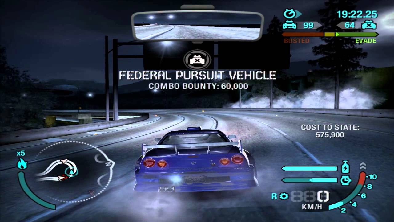 NFS: Carbon - Police Pursuit - Achieving Goals/Unlocking Reward Cards