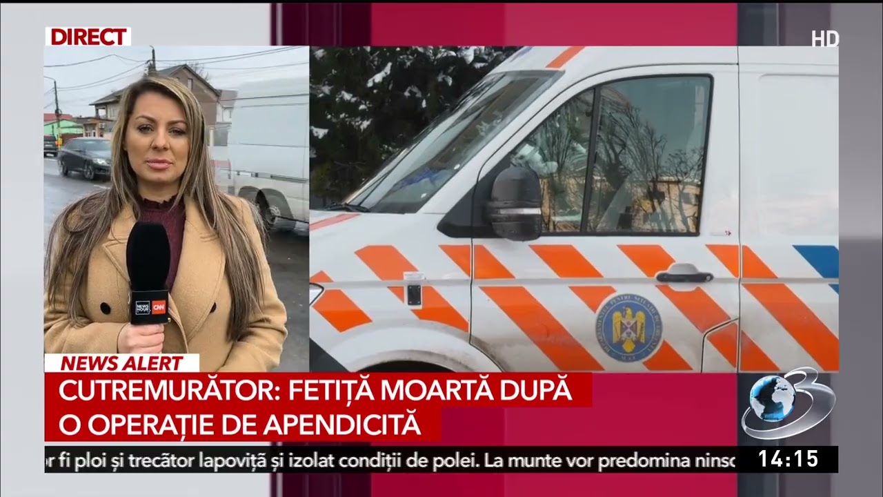Cutremurător: Fetiță moartă după o operație de apendicită