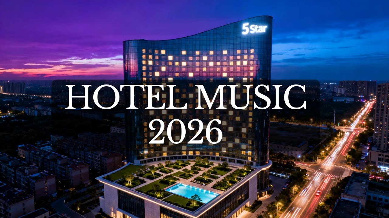 Luxury Hotel Lounge Music • Elegant Piano & Saxophone Instrumental Background Music