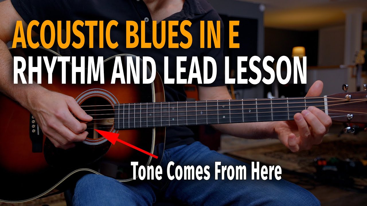 Playing better Acoustic Blues with a Pick