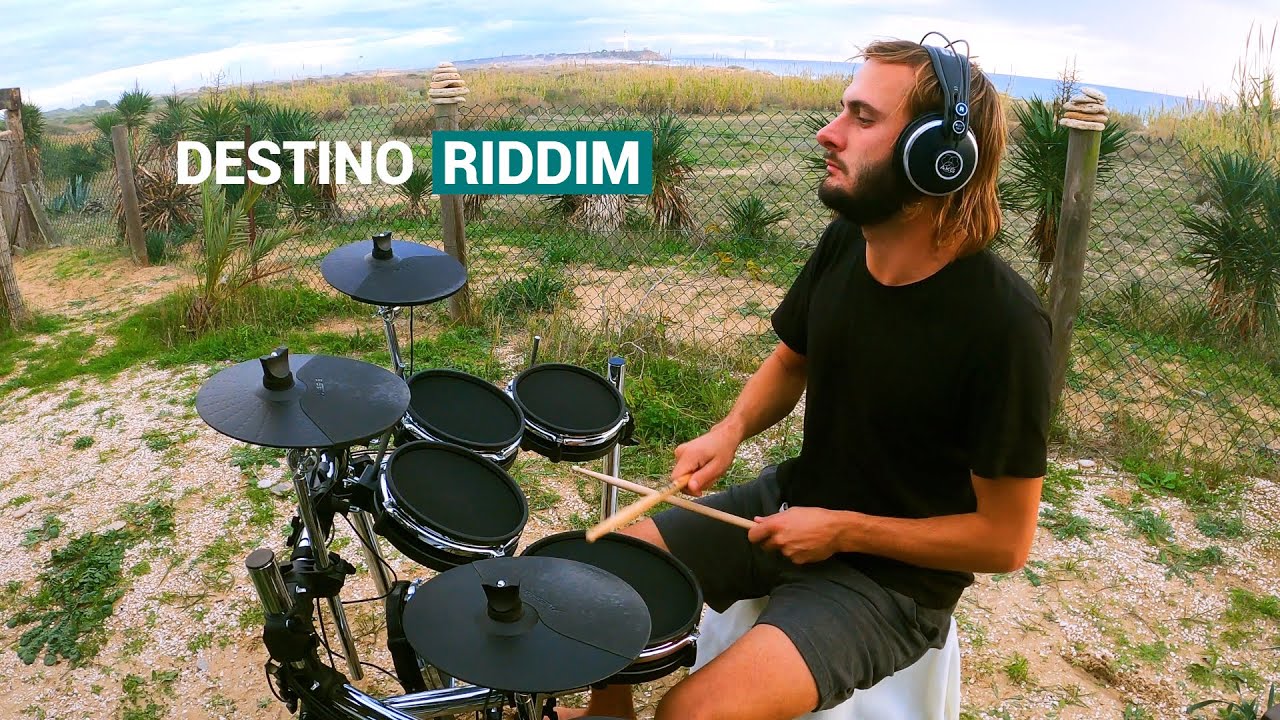 RECORDING A MYSTICAL REGGAE RIDDIM | Reggae Drummer Dominik