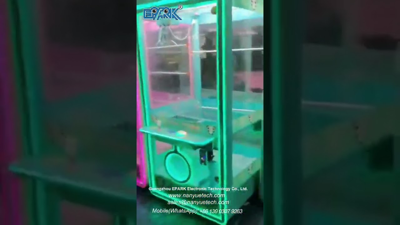 EPARK GIFT SHOPTHE CUTE BEARS Coin Operated Clip Doll Claw Crane Game Machine