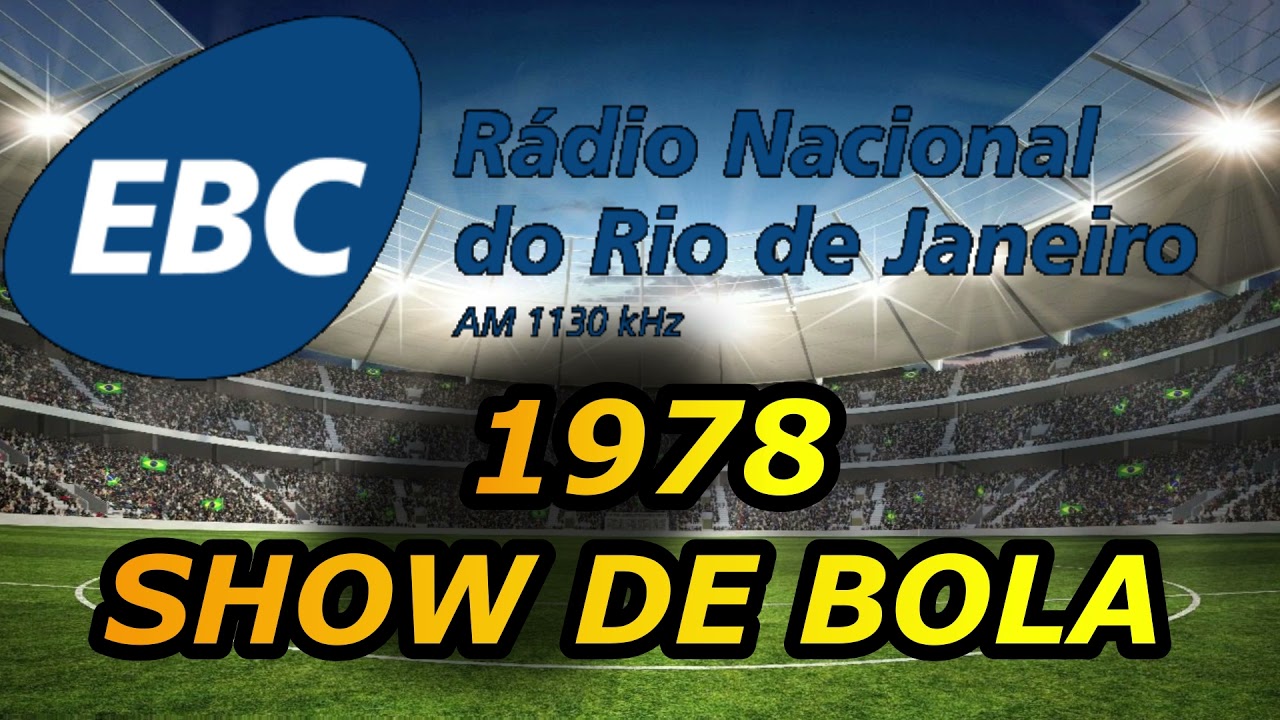 Abertura do Show de Bola Rádio Nacional RJ ano 1978