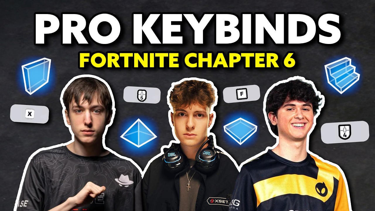 Лучшие сочетания клавиш в Fortnite Глава 6!