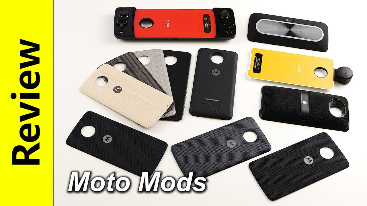 Moto Mods | (almost) all of them!