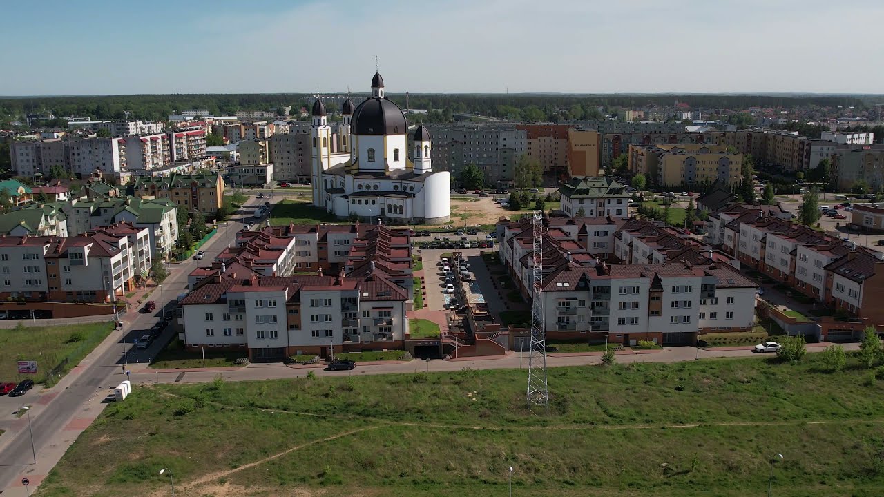 Białystok - os. Nowe Miasto (okolice ul. Transportowej) z drona