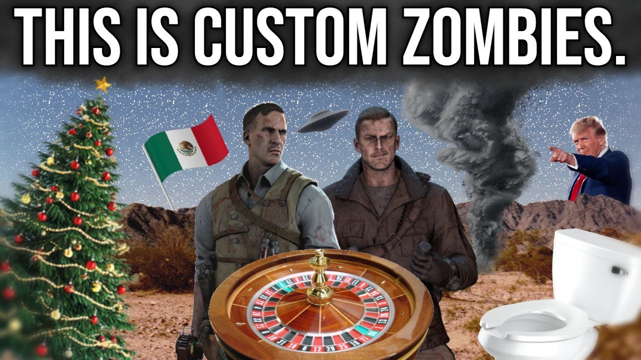 ONE BARRIER ROULETTE | Custom Zombies Map