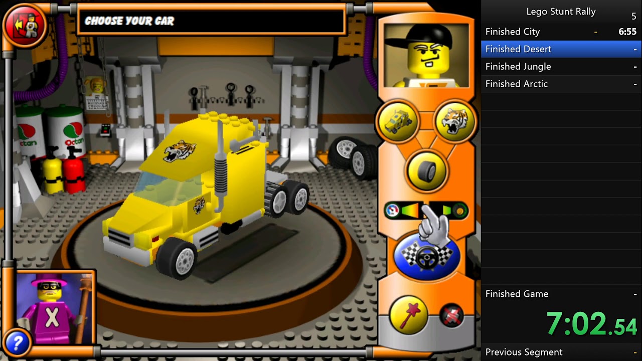 Lego Stunt Rally - Speedrun 42:33.37