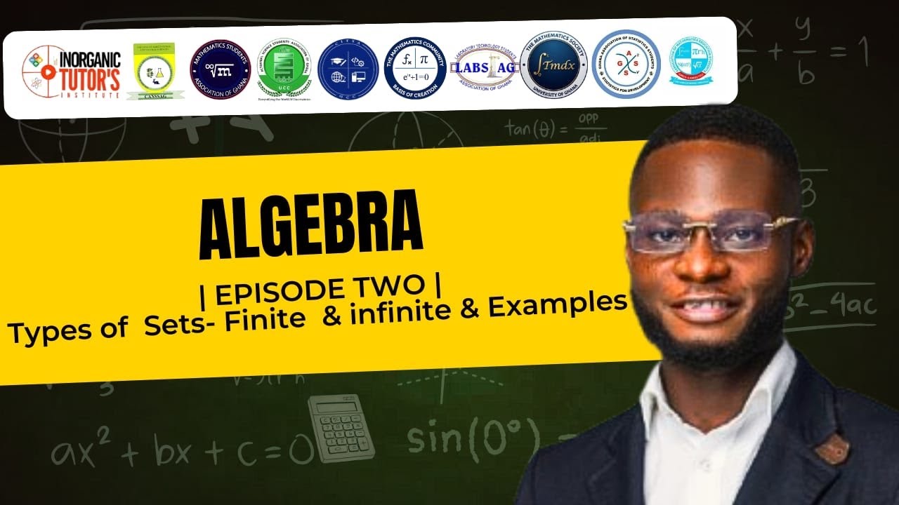 Episode 2–Types of sets —Finite & infinite sets 