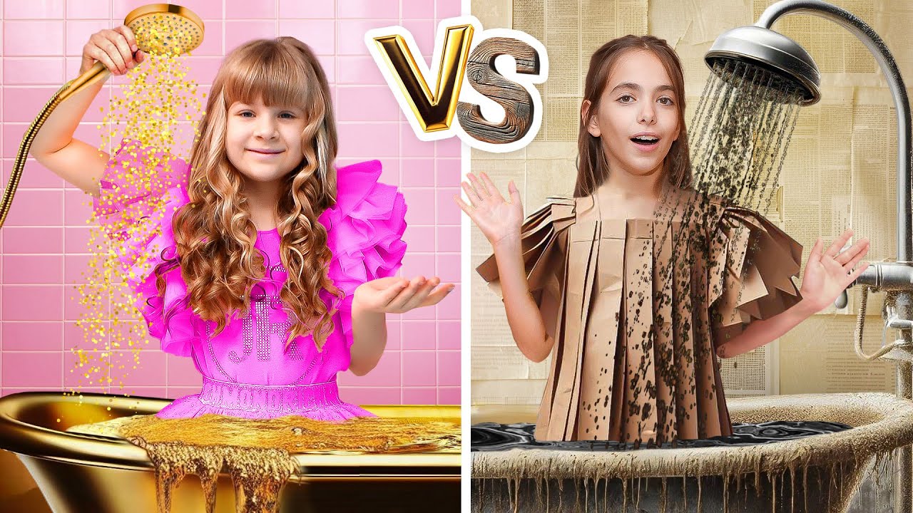 Princesas ricas vs. pobres + MÁS desafíos de Diana y Roma