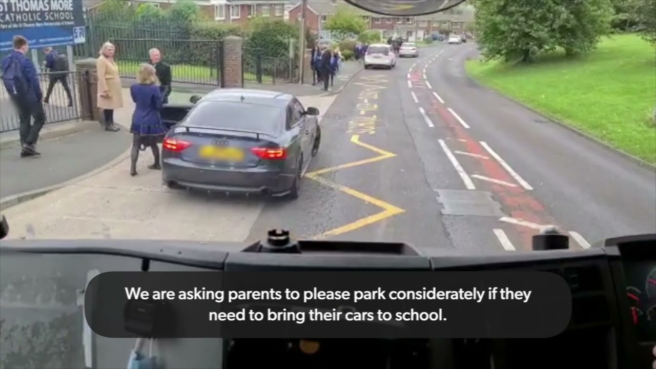 Inconsiderate parking outside of two Blaydon schools