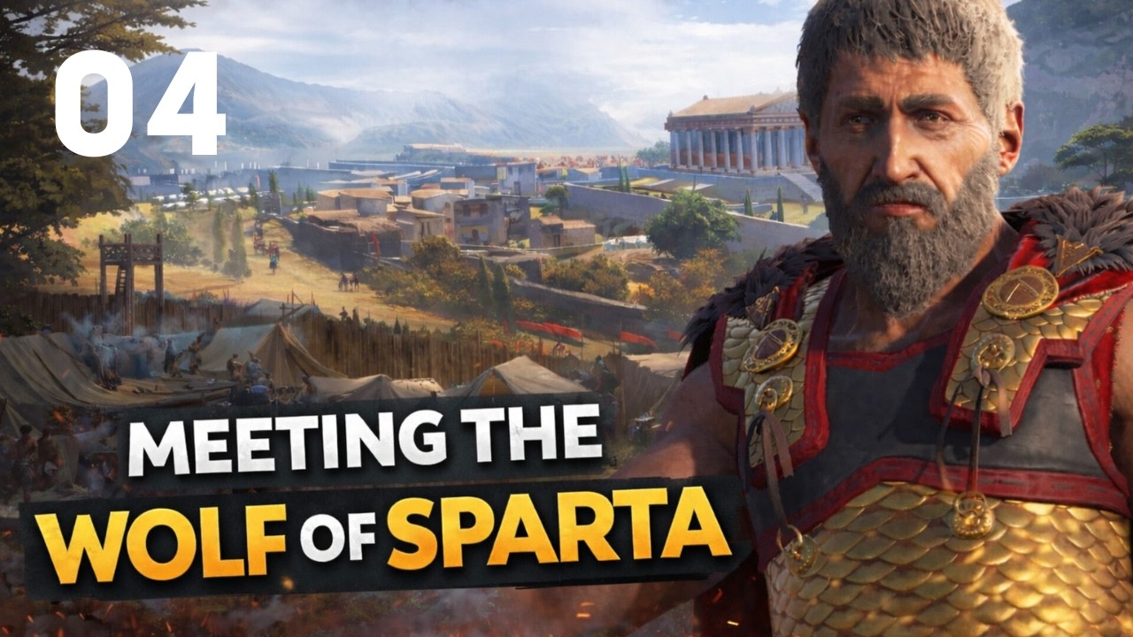 MEETING THE WOLF OF SPARTA | Assassin’s Creed Odyssey Episode 4