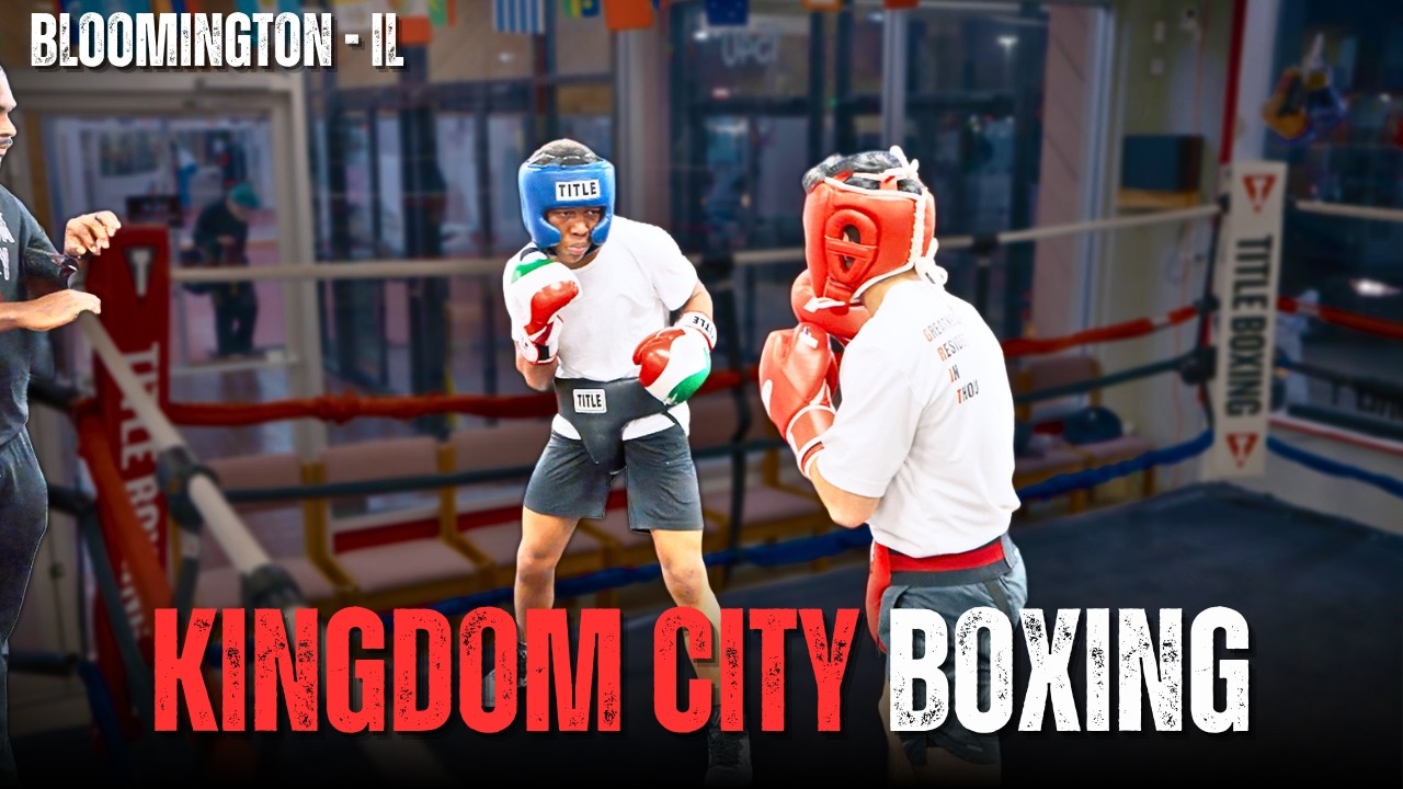 KINGDOM CITY BOXING! Hidden Sparring GEM In Bloomington Illinois!