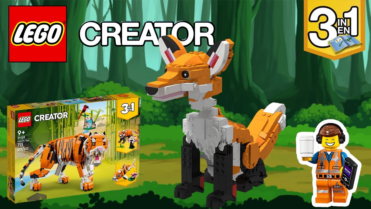 🔥LEGO Creator Fox SET 31129 Alternate🔥 Speed Build 3D