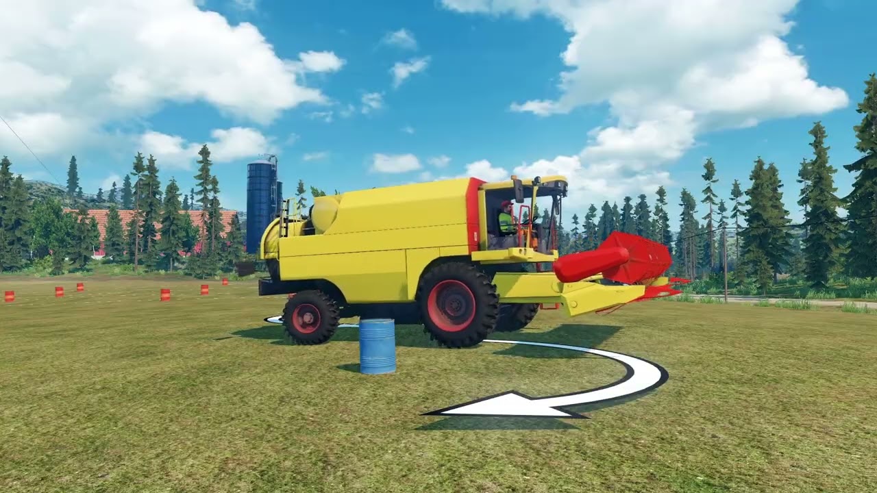Tenstar Simulation Combine Harvester