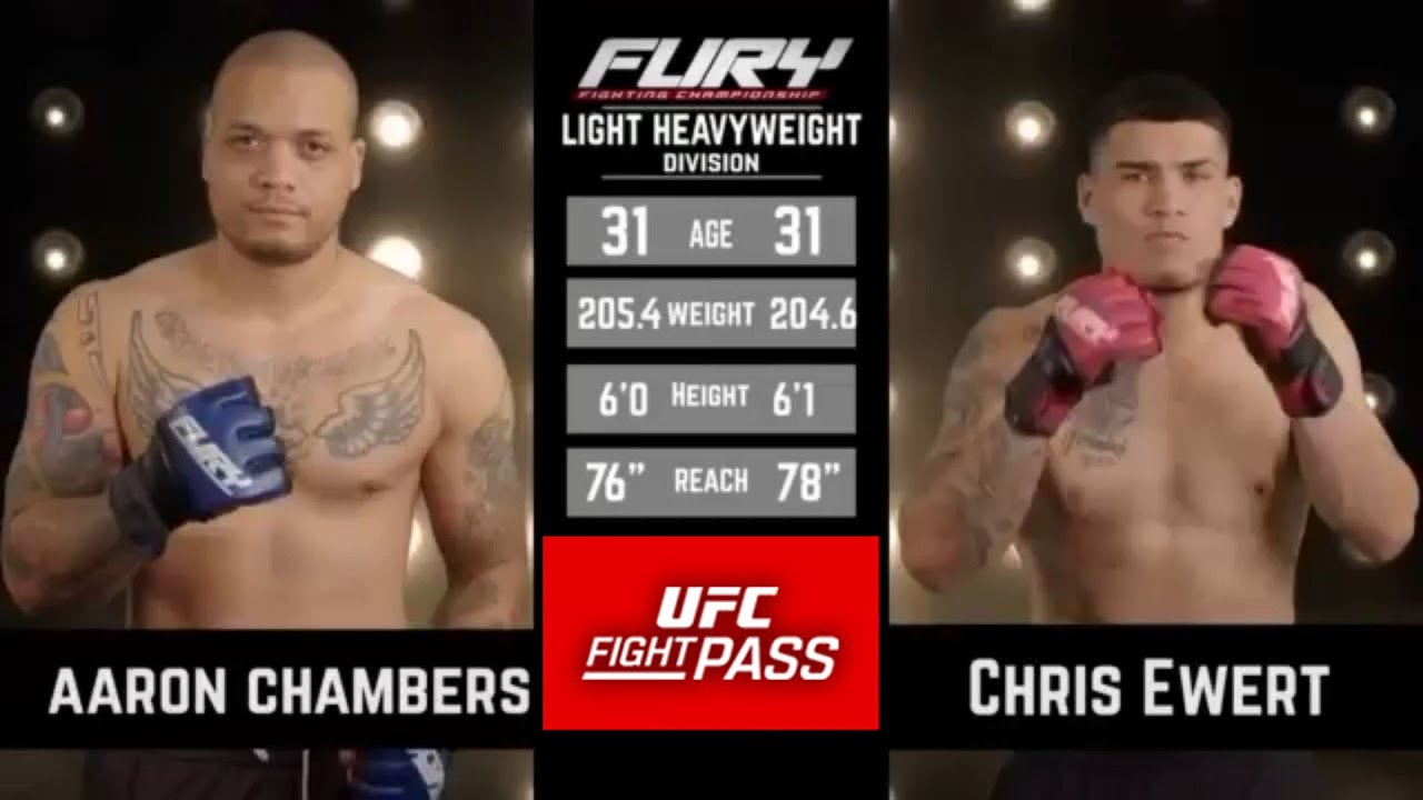 Fury FC 97: Chris Ewert vs Aaron Chambers | October 6, 2024
