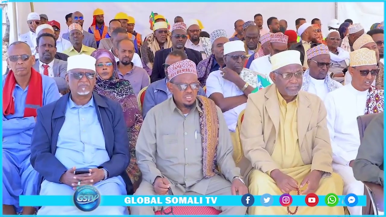 Madaxweynaha DDS, Mudane Mustafe Muxummed Cumar ayaa dhagax-dhigay billowga Mashruuc muhiim u ah