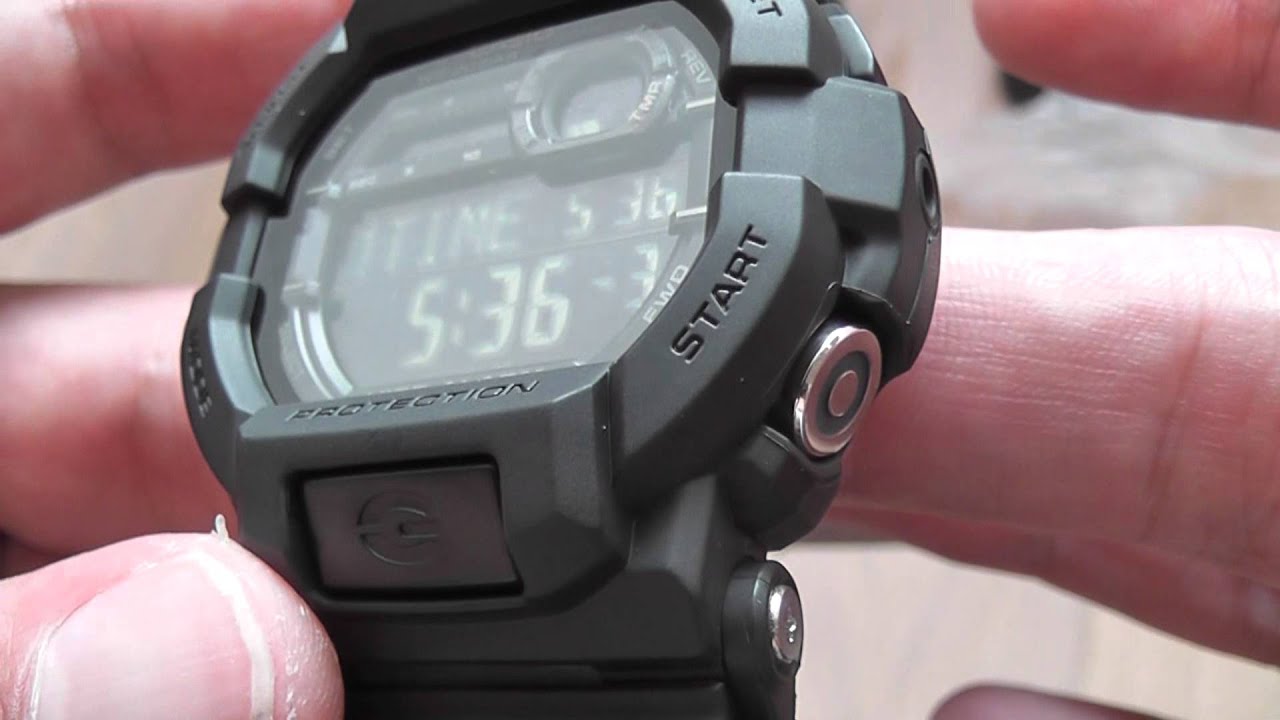 Casio Gshock GD350 vibration alarm test