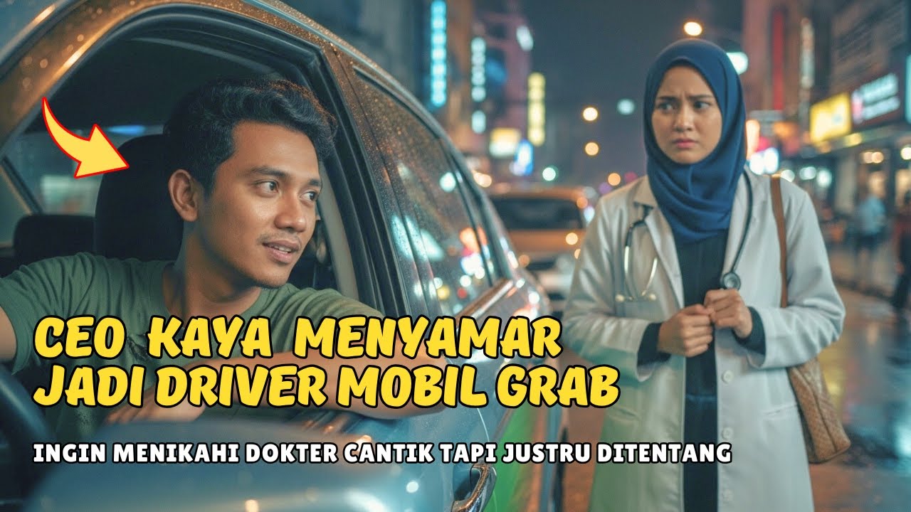 CEO KAYA MENYAMAR JADI DRIVER MOBIL GRAB‼️INGIN MENIKAHI DOKTER CANTIK TAPI JUSTRU DITENTANG