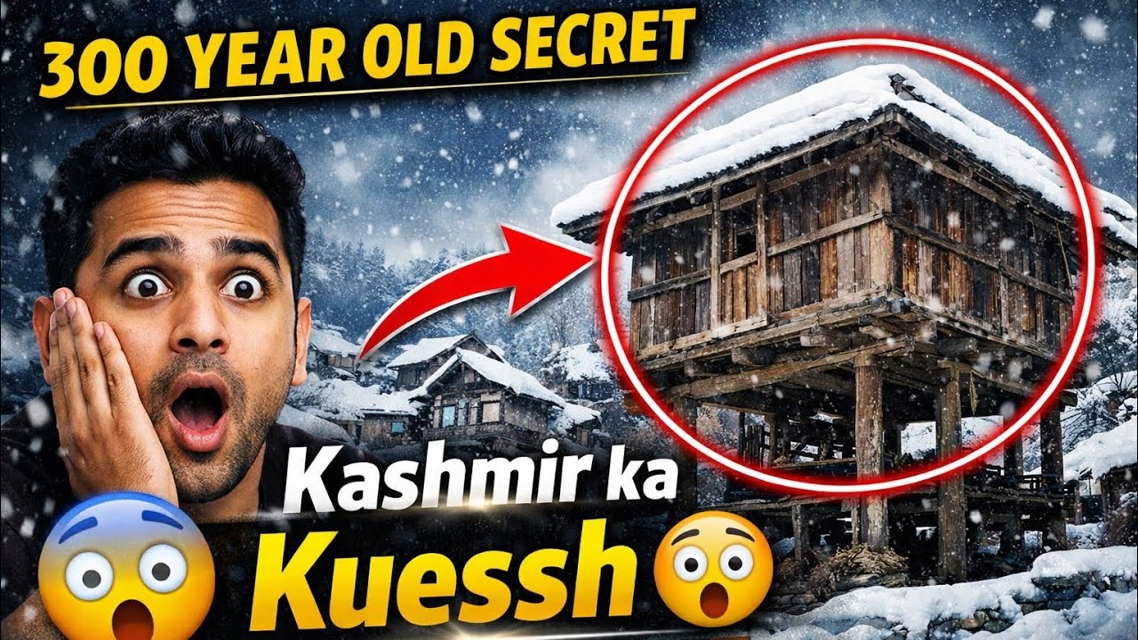 Kashmir ki 300 Saal Purani Survival Technology 😳 | Kuessh ki Asli History | Hidden Kashmir