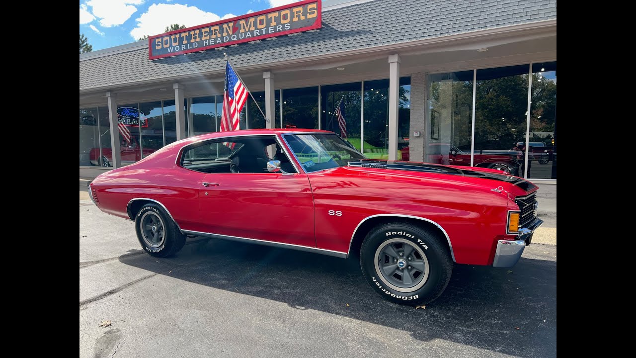 Chevrolet Chevelle 1972 года выпуска, 42 900 долларов США
