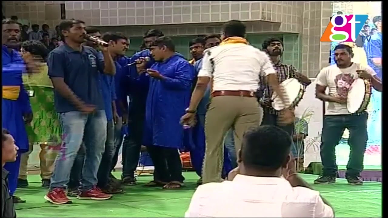 Telangana Police Awareness Song Fame LB Nagar Traffic CI Anjapally Nagamllu song| Great Telangana TV