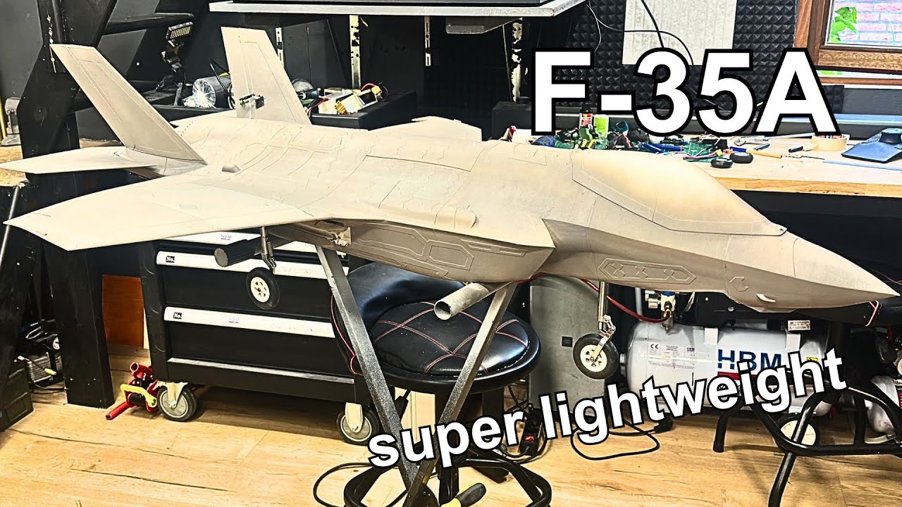 F-35A Making A Super Detailed 3D Printed Rc Jet Using Colorfabb Filaments LW-PLA Avanti Landinggears