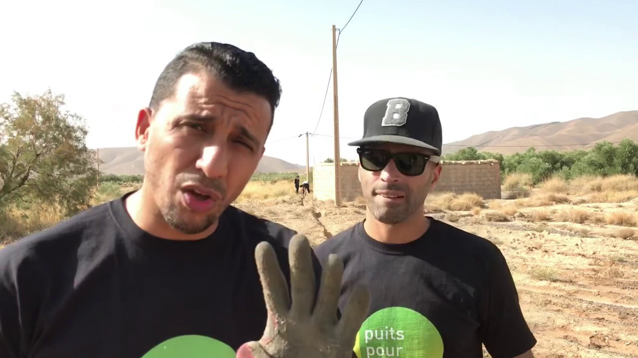 1 puits pour 100 familles. Projet réalisé à Talsint région de Figuig au Maroc