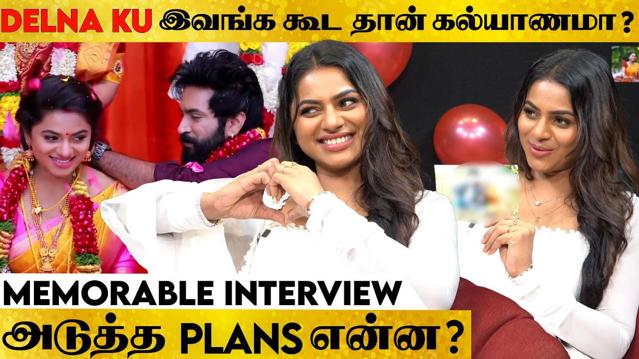 Delna ku இவங்க கூட தான் கல்யாணமா ? | Open talk With Delna Davis | part 2 | Saregama TV Shows Tamil
