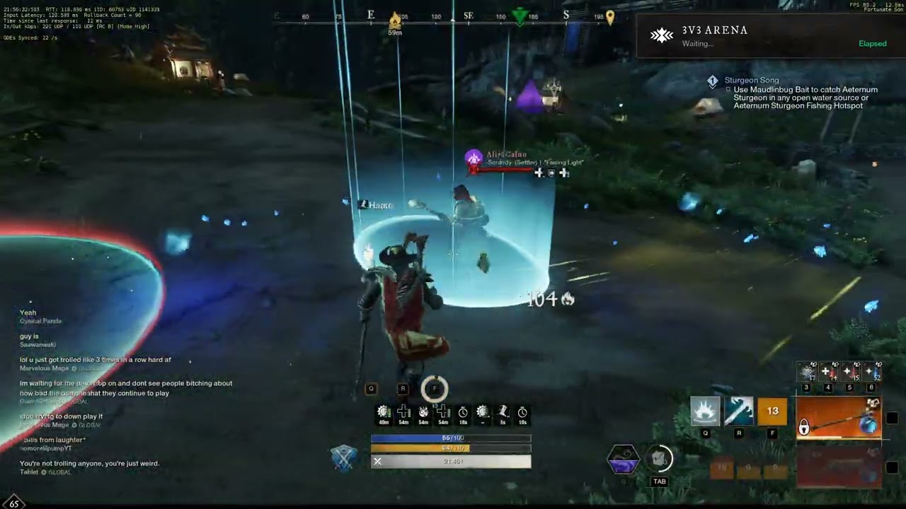 Kung Fu fighting outside of Windsward