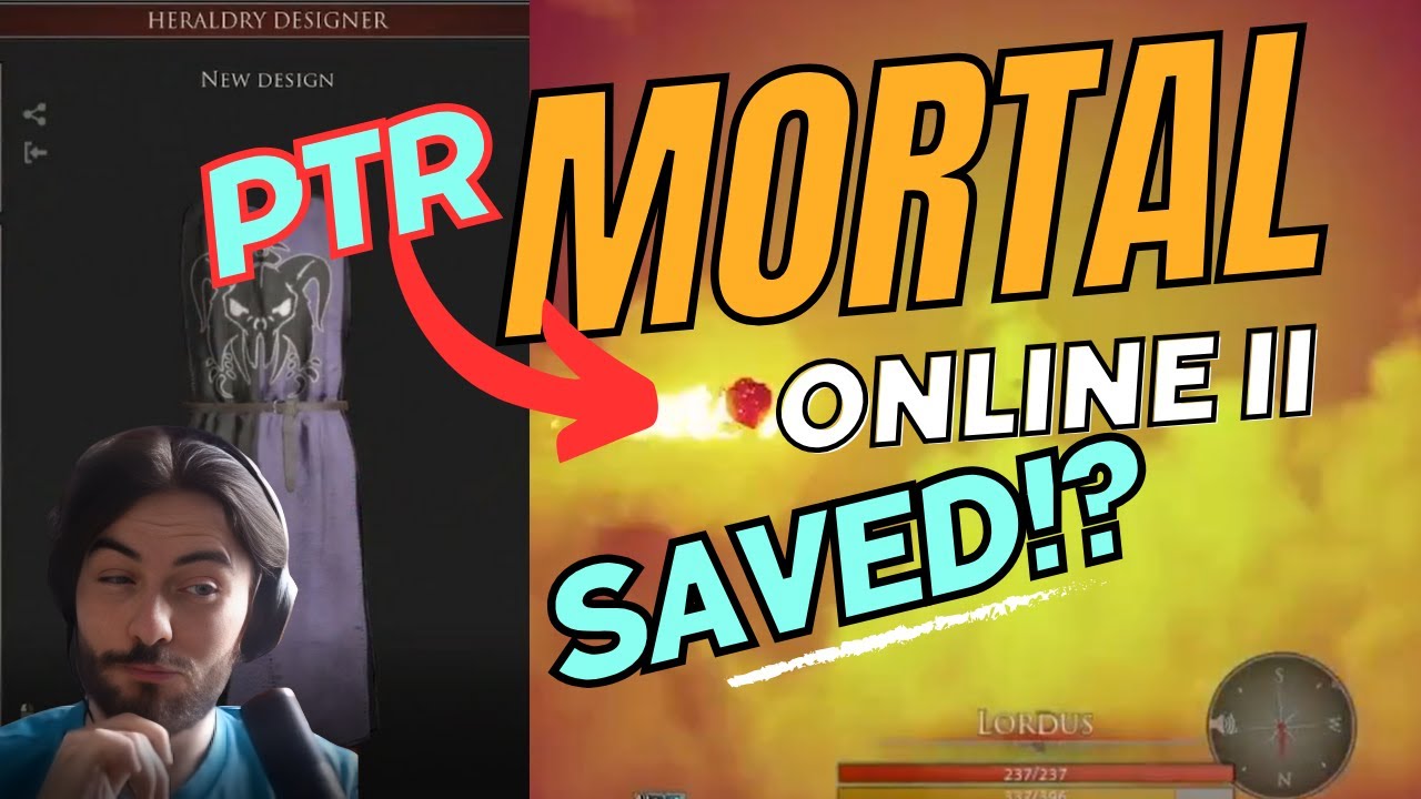 BEST PATCH EVER? Meteors, Relics, Tabards in Mortal Online 2