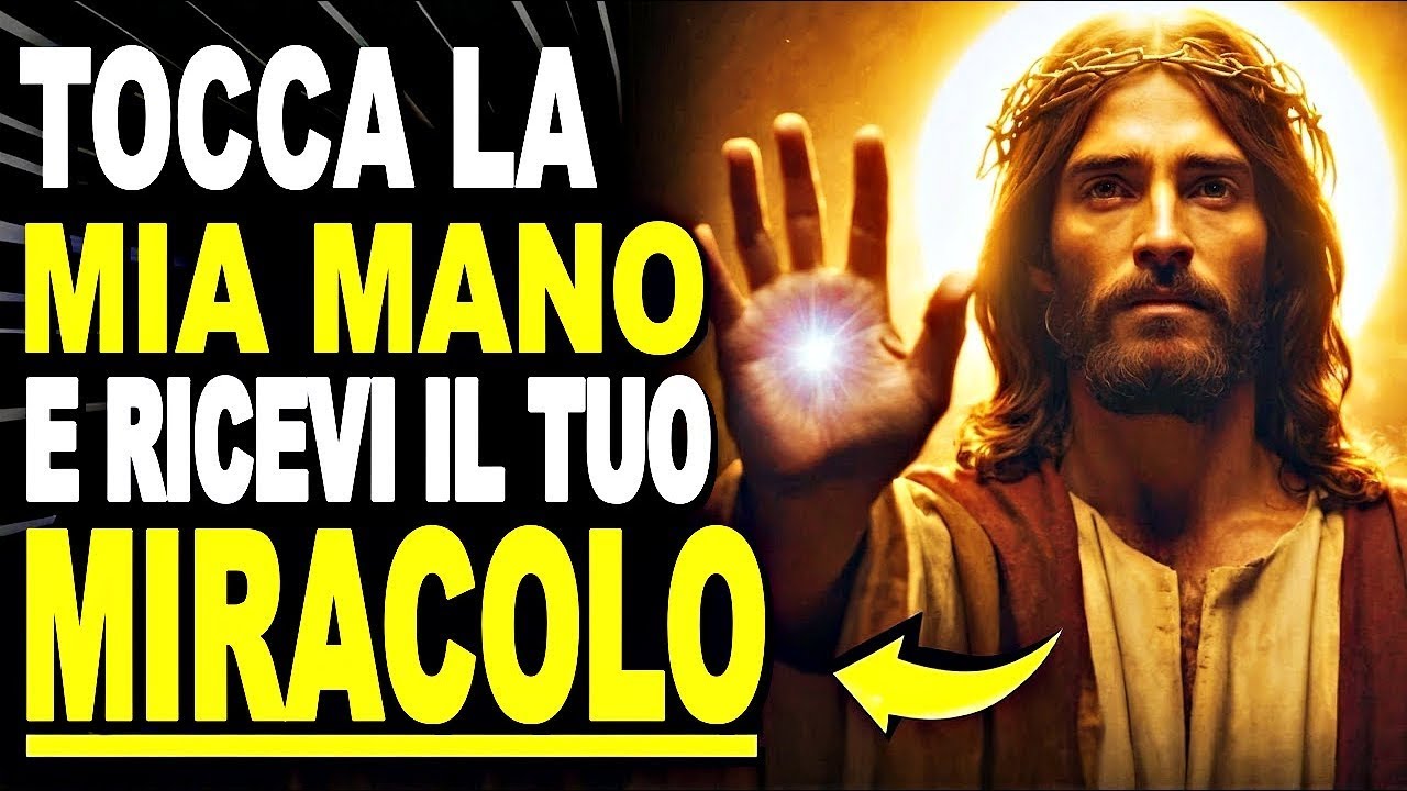 MESSAGGIO DI GES&Ugrave; PER TE - CARO FIGLIO, APRI QUESTO VIDEO E RICEVI IL TUO MIRACOLO. NON INDUGIARE..