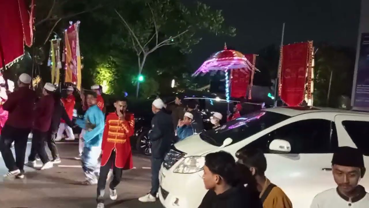 Arak Arakan Milad Majelis Nurul Musthofa Ke-28. GBK Jakarta 21 Januari 2024.