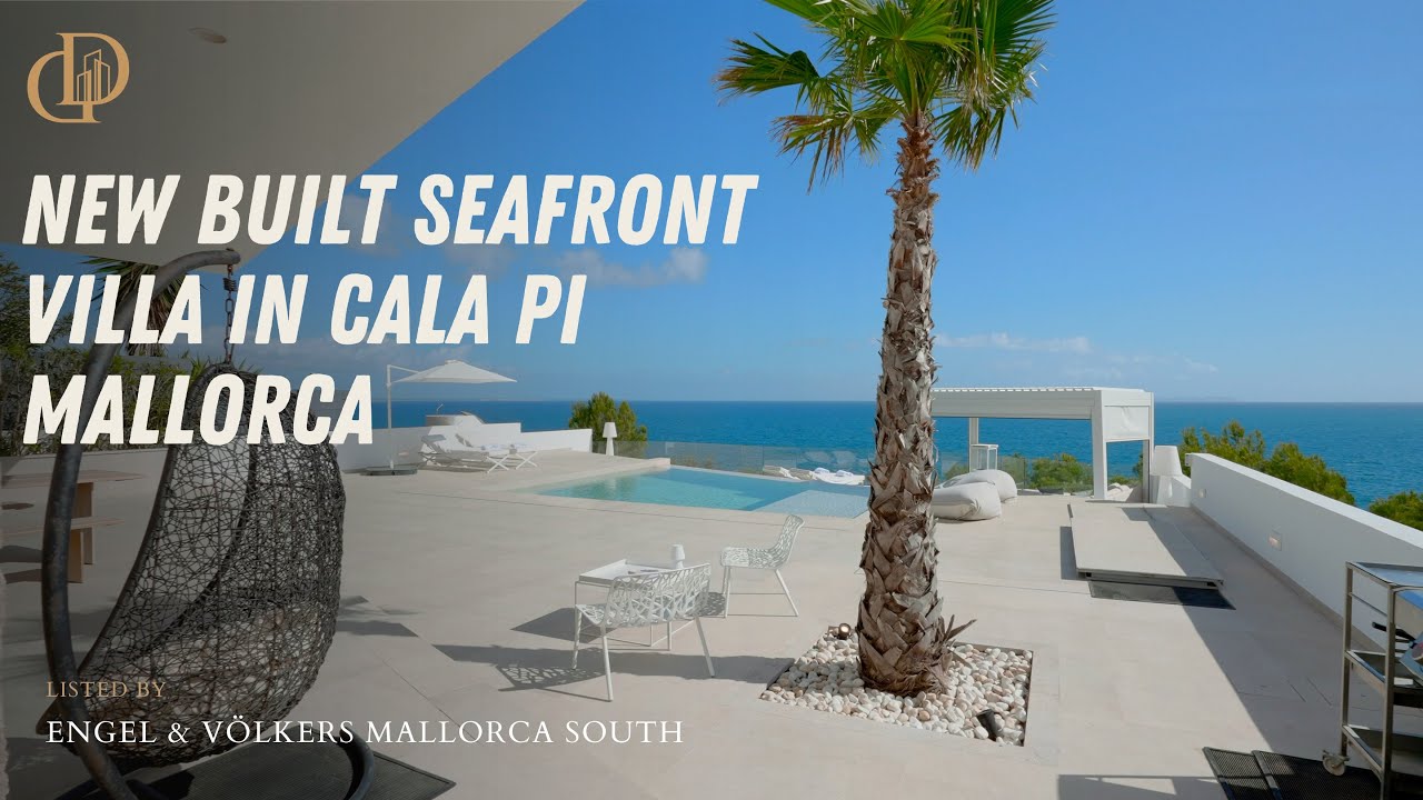 New built seafront villa in Cala Pi (Real Estate Videoproduction in Mallorca)