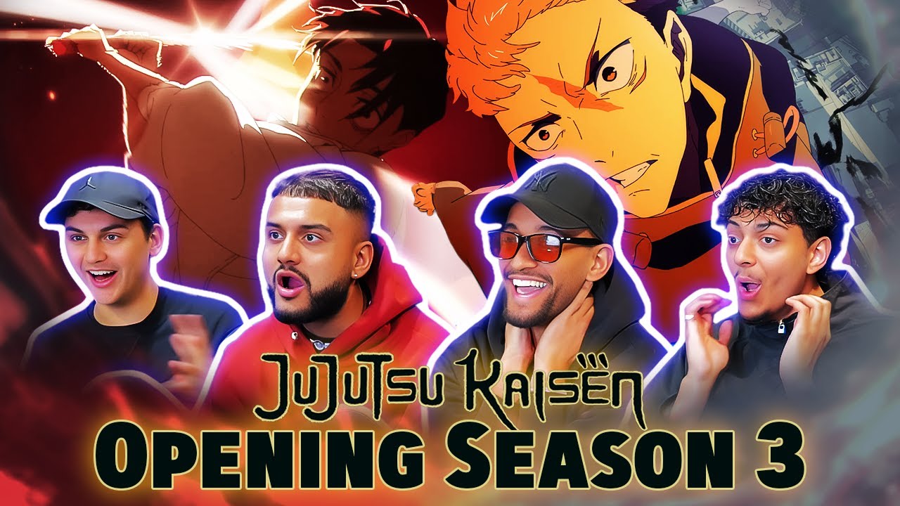 JUJUTSU KAISEN SEASON 3 OPENING | REACTION