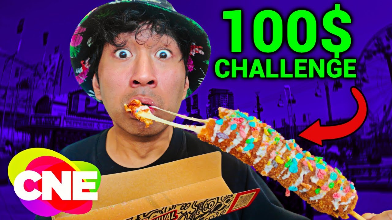 The CRAZIEST fair food I’ve eaten Toronto 2025 (100$ CHALLENGE)