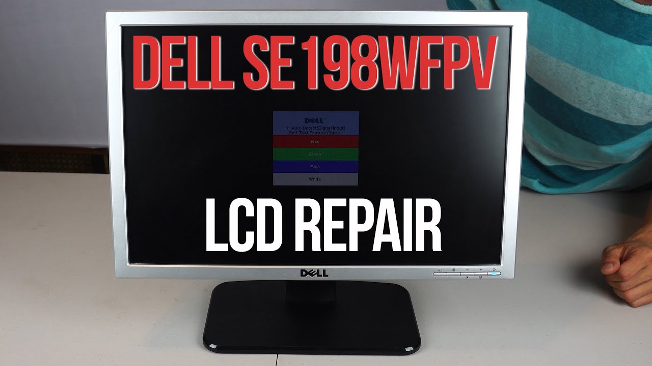 Как исправить ошибку «ЖК-монитор Dell SE198WFPV не включается» — руководство по ремонту и разборк...