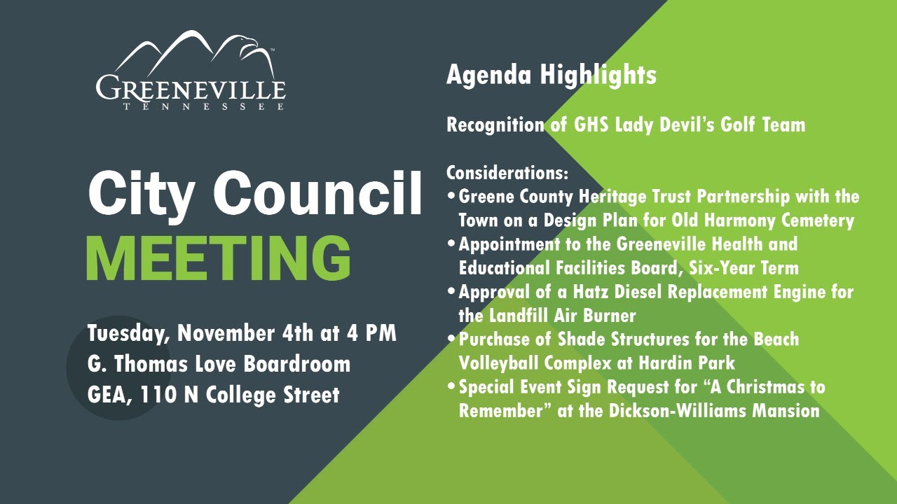 City Council Meeting