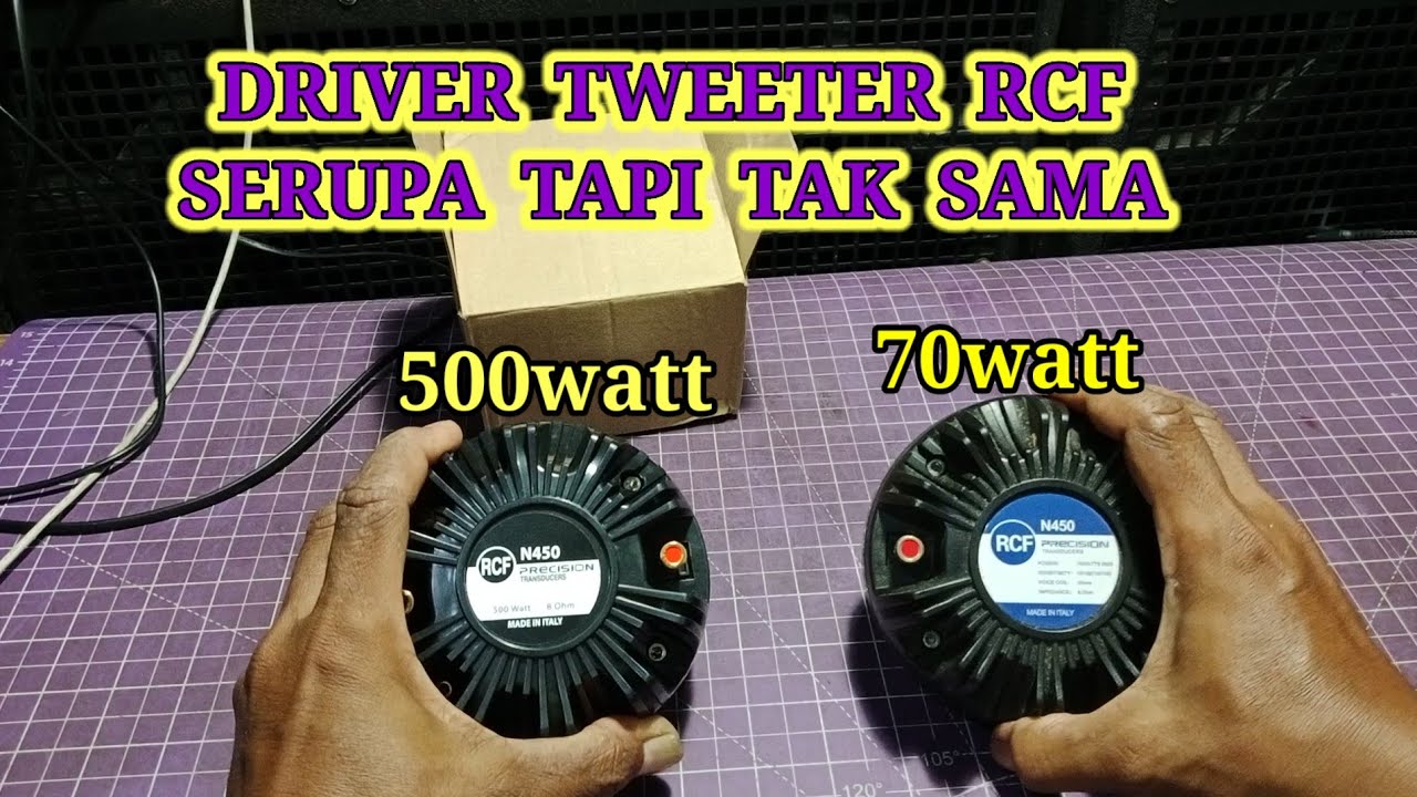 Driver tweeter RCF N450